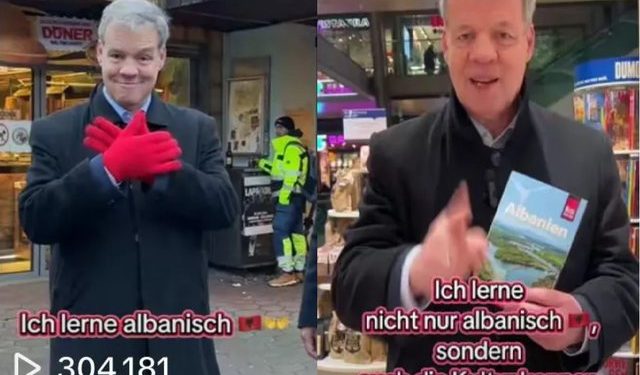 Politikani gjerman bëhet yll në TikTok: Kam vendosur të mësoj shqip (VIDEO)