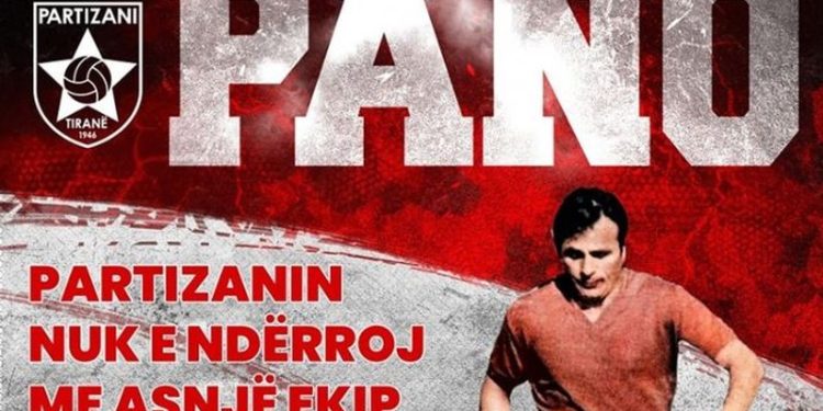 “15 vite pa Panajot Panon”, Partizani: Kujtimi i tij është i paharruar, është gdhendur në historinë e futbollit shqiptar