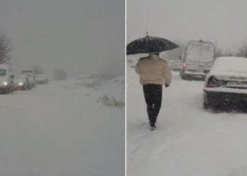 Ç’po ndodh me motin/ Këto janë aktualisht rrugët e bllokuara nga dëbora