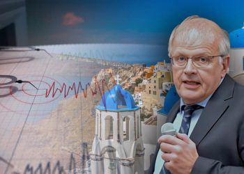 Greqia përgatitet për më të keqen në Santorini, vullkan, tsunam dhe tërmet që rrafshon gjithçka. Ja çfarë thonë shkencëtarët