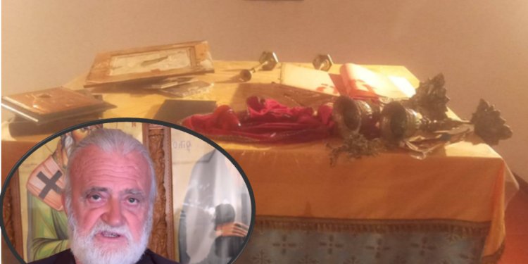 Dy të rinj në Ksamil sulmojnë një kishë, kërcënojnë dhe kujdestarin (FOTO)