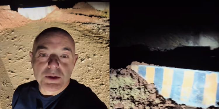 Fevziu denoncon gjendjen në Bypassin e Vlorës: Skandaloze, kush mban përgjegjësi në këtë vend? (VIDEO)