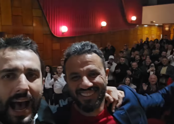 Nisma Shqipëria Bëhet, Adriatik Lapaj e Pano Soko takim në Gjirokastër (VIDEO)