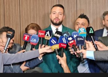 Presidenti i AEJ, Arber Hitaj, viziton Erbilin si i ftuar nderi për 127-vjetorin e gazetës së parë kurde