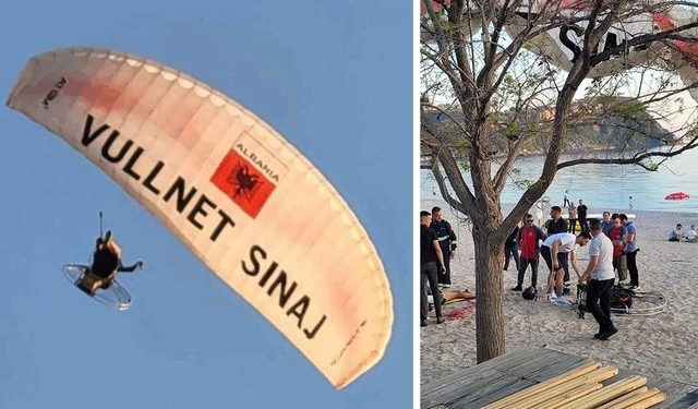 Për pak kthehet në tragjedi, rrëzohet parashutisti që bënte fushatë për deputetin e PS (VIDEO)