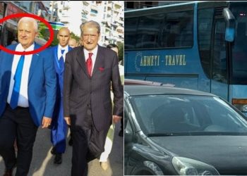 Sekuestrohet autobusi i agjencisë së kryetarit të PD-së në Sarandë, u gjetën brenda tij dy emigrantë të paligjshëm