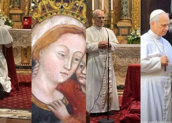 Dalja e parë jashtë Vatikanit, Papa Leoni XIV viziton Zojën e Shkodrës në Genazzano