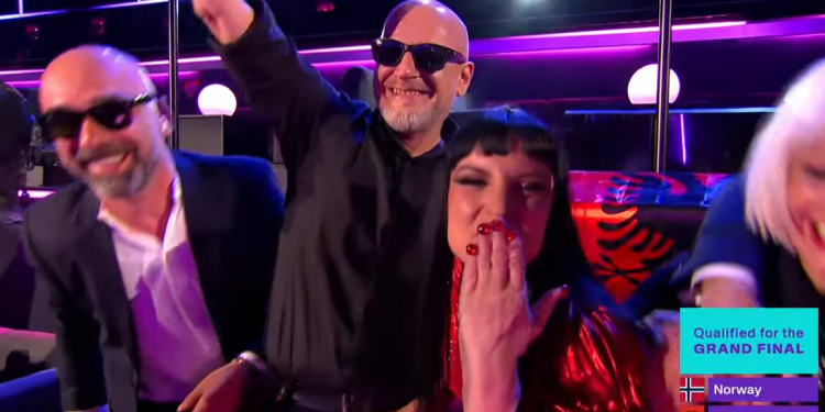 Shqipëria kualifikohet në finalen e Eurovision 2025, Shkodra Elektronike shkëlqen në skenën europiane