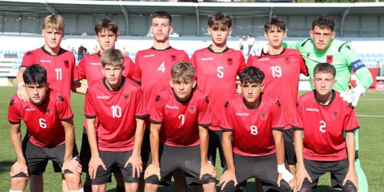 Shqipëria U-15 luan miqësoren e parë me Maqedoninë e Veriut në Ohër