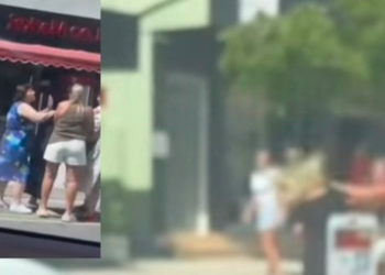 Video/ Sherr mes vajzave në Vlorë, kapen për flokësh për një vend parkimi