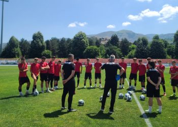 Shqipëria U-15 luan nesër ndeshjen e dytë miqësore ndaj Maqedonisë së Veriut në stadiumin “Skënderbeu”