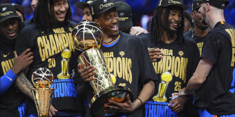 NBA/ Oklahoma shpallet kampion, Thunder mposhtin Indianën në finalen e 7-të, Shai Aleksander MVP