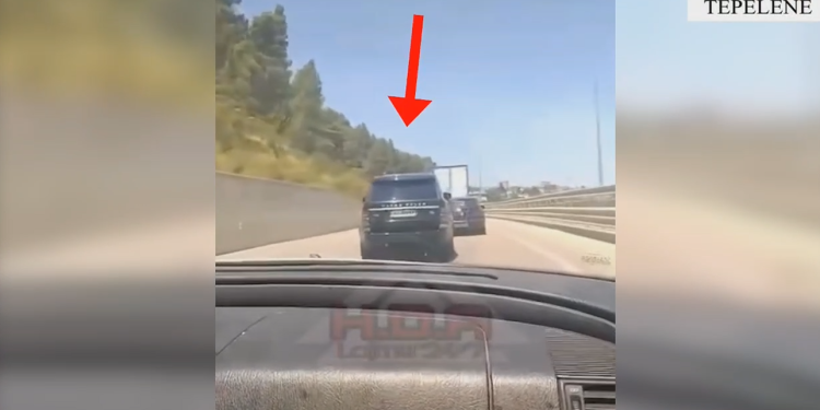 Parakalimi i gabuar në rrugën Gjirokastër-Tepelenë, policia gjobit shoferin e “Range Rover” (VIDEO)