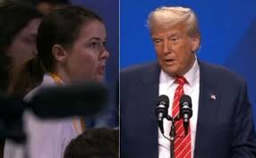 Video/“Burri im është ushtar”/ Trump preket nga gazetarja ukrainase, presidenti amerikan i premton…