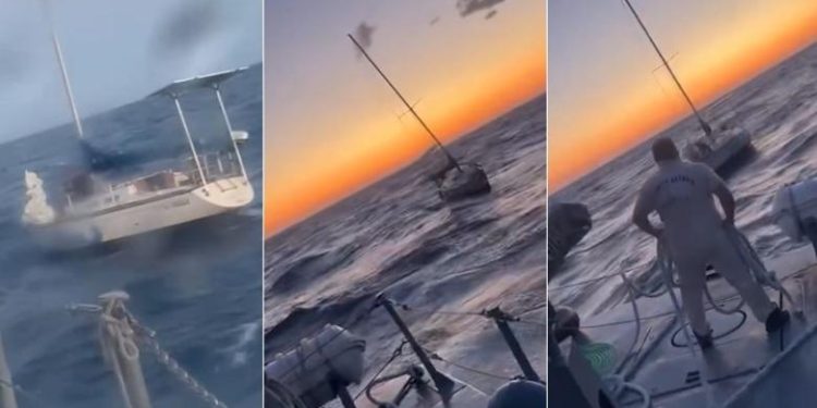 Veliera pësoi defekt, shpëtohen 3 persona në afërsi të Gjirit të Gramës  