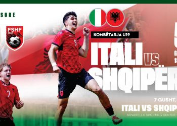 Shqipëria U-19 do të luajë dy miqësore luksi ndaj Italisë në muajin gusht