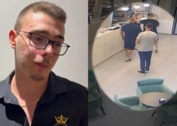 “Nxënës i shkëlqyer, punon për shpenzimet e maturës”: reagimi i mësueses së kamerierit që rrahu polici