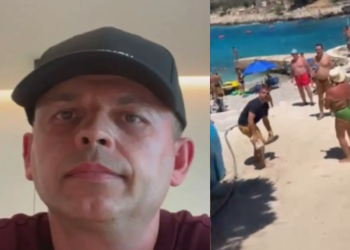 Sherri për plazhin në Ksamil, flet pronari i hotelit: Unë aplikova sepse ma lejonte ligji, bashkia më tha merr nja 20 çadra dhe lerja atij (VIDEO)