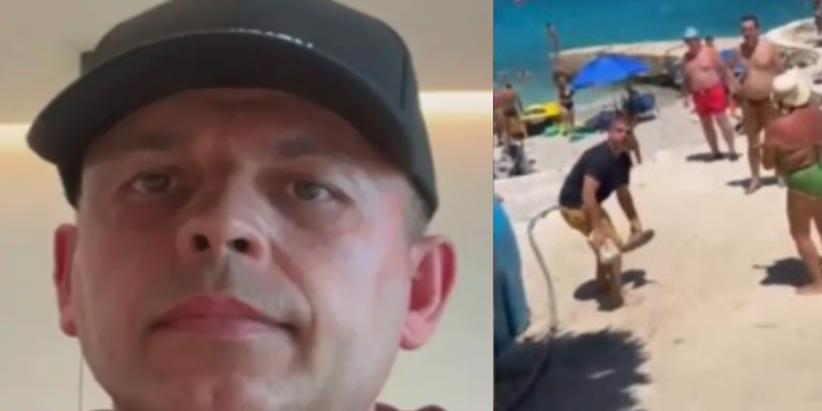 Sherri për plazhin në Ksamil, flet pronari i hotelit: Unë aplikova sepse ma lejonte ligji, bashkia më tha merr nja 20 çadra dhe lerja atij (VIDEO)