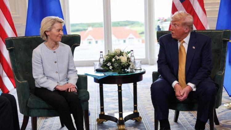 Arrihet marrëveshja tregtare SHBA-BE, Trump: Është e mirë për të gjithë