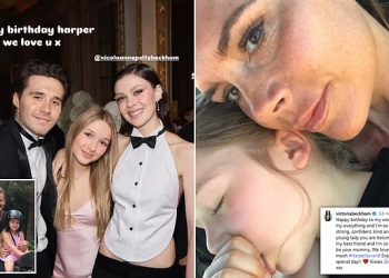 Brooklyn Beckham uron Harper-in për ditëlindje mes zërave për tension familjar