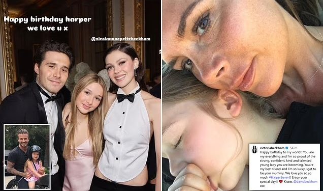 Brooklyn Beckham uron Harper-in për ditëlindje mes zërave për tension familjar