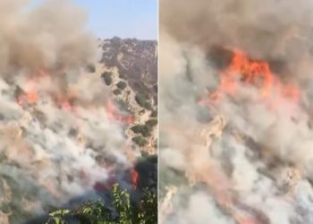 Zjarri në Delvinë/ Digjen 11 banesa në Senicë