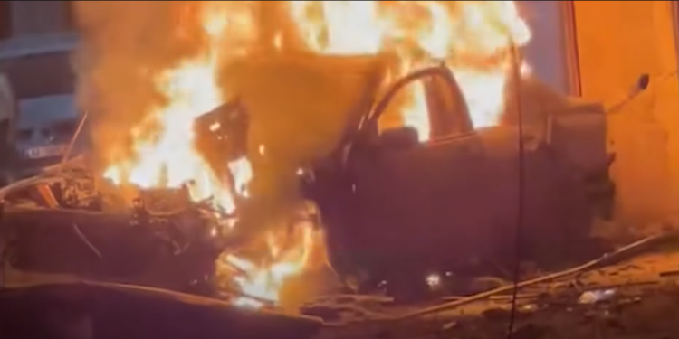 Tritoli në Sarandë, policia tregon i kujt ishte automjeti