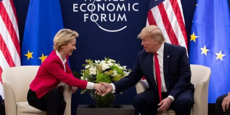 A do arrihet marrëveshje tregtare SHBA-BE? Ç’pritet nga takimi Trump-Von der Leyen