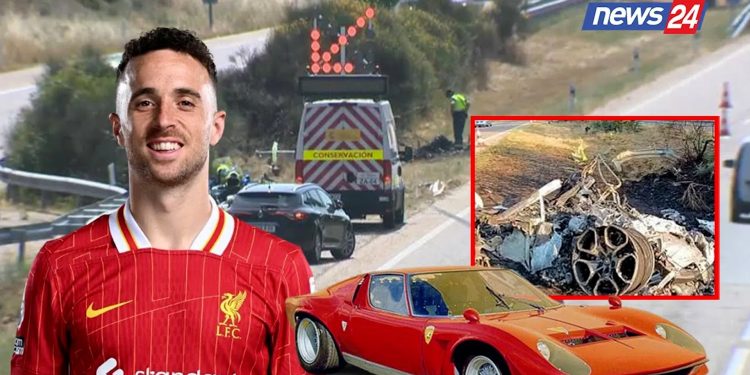 VIDEO/ Diego Jota dhe vëllai i tij ndërruan jetë, dalin pamjet nga vendi i aksidentit tragjik