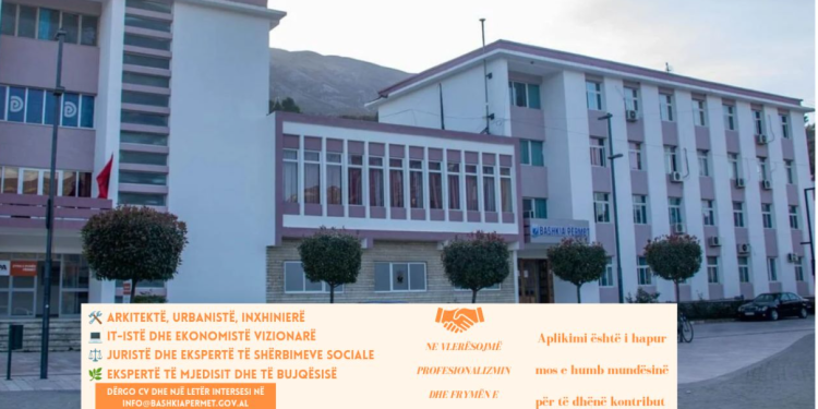 Vende të lira pune në Përmet, bashkia kërkon ekonomistë vizionarë (Njoftimi)