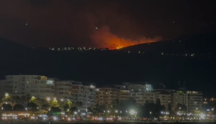 Jugu në flakë, zjarri në Kaninë shumë afër banesave