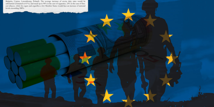 Armatimi i Europës, BE planifikon rritje të taksave mbi duhanin për të financuar fondin për mbrojtje