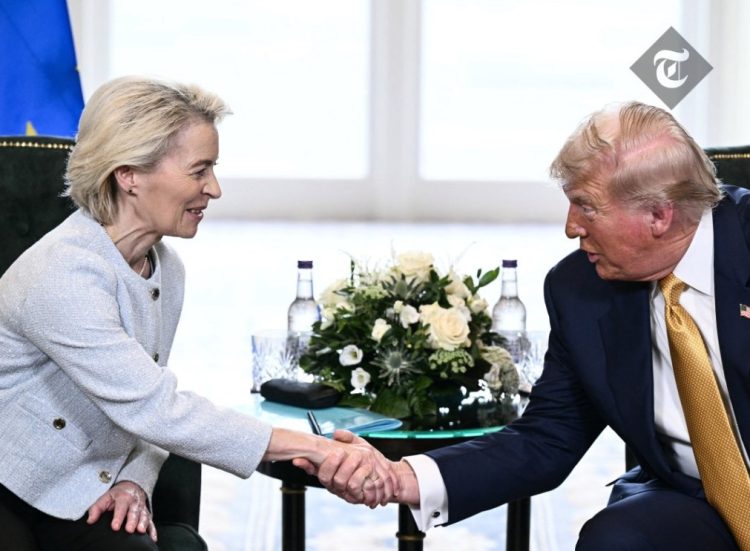 Nis takimi “kokë më kokë”, Trump: Ursula po bën një punë të shkëlqyer për BE-në, por jo për ne