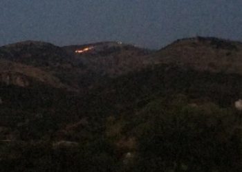 Zjarr i madh në Borsh