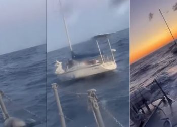 Veliera pëson defekt në Gjirin e Gramës, 3 persona rrezikojnë jetën (VIDEO)
