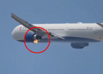 VIDEO/ Motori shpërtheu në flakë gjatë ngritjes, avion me 300 persona bën ulje emergjente në Los Angeles