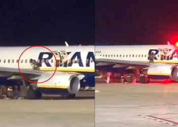VIDEO / Kaos para fluturimit, pasagjerët hidhen nga krahët e avionit të “Ryanair”