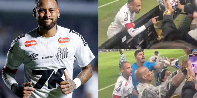 Santos në “buzë të greminës”, tërbohet Neymar, kapet me tifozët (VIDEO)
