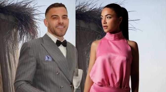 FOTO/ Më të afërt se kurrë: Sara Hoxha dhe Erik Fullani kapen në momente intime në bregdet