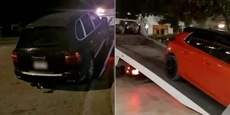 Policia e Vlorës në aksion/ Qindra gjoba ndaj drejtuesve që kishin parkuar keq, dhjetëra makina hiqen me karrotrec