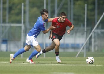 U-19/ Paraqitje pozitive, Shqipëria barazon ndeshjen e dytë me Italinë