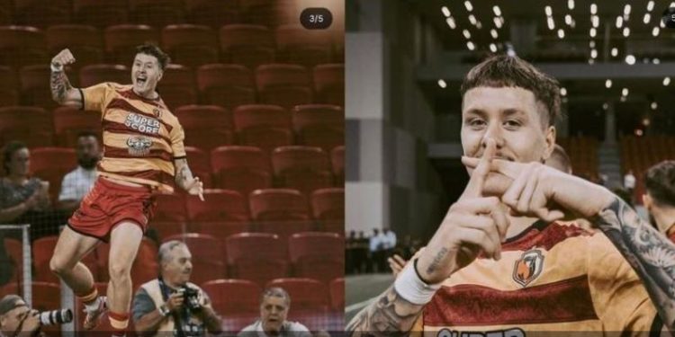 Deklaratë provokuese pas incidentit me shqiptarë/ Futbollisti grek shfaqet me ultras serbë: Shqipëria është Serbi!