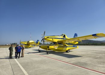 Zjarret, mbërrijnë në Shqipëri dy avionë nga vende të BE-së