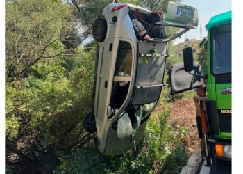 Aksident në Bistricë, si u shpëtua i moshuari nga kalimtari