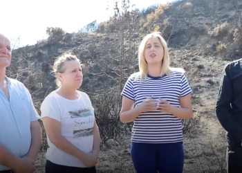 Zjarret në Delvinë, deputetja e PD kërkon dëmshpërblim për banorët në Vergo (VIDEO)