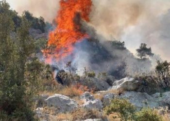 Jugu nuk gjen qetësi, vatër e re zjarri në Lukovë, rrezikon kisha dhe banesat