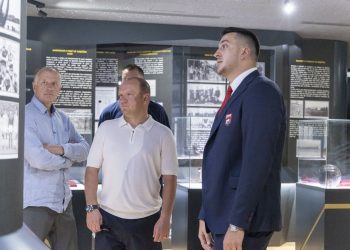 Presidenti i Federatës së Letonisë, zhvillon vizitë zyrtare në “Shtëpinë e Futbollit”