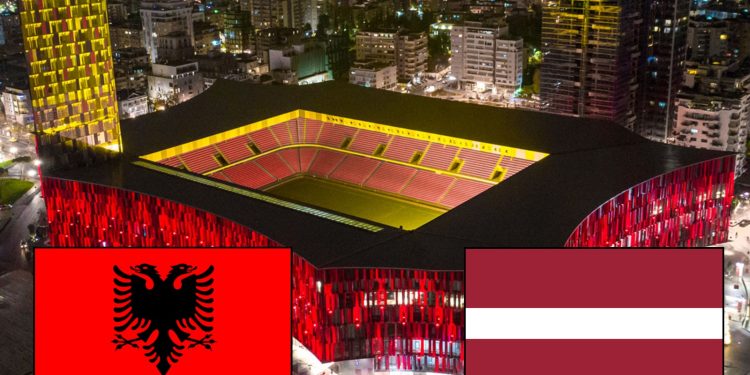 Më të mirët në fushë, formacioni zyrtar i Shqipërisë ndaj Letonisë