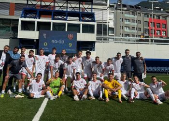 UEFA Youth League/ Skënderbeu U-19 një hap larg raundit të dytë, fiton në transfertë ndaj Inter Escaldes 10-0